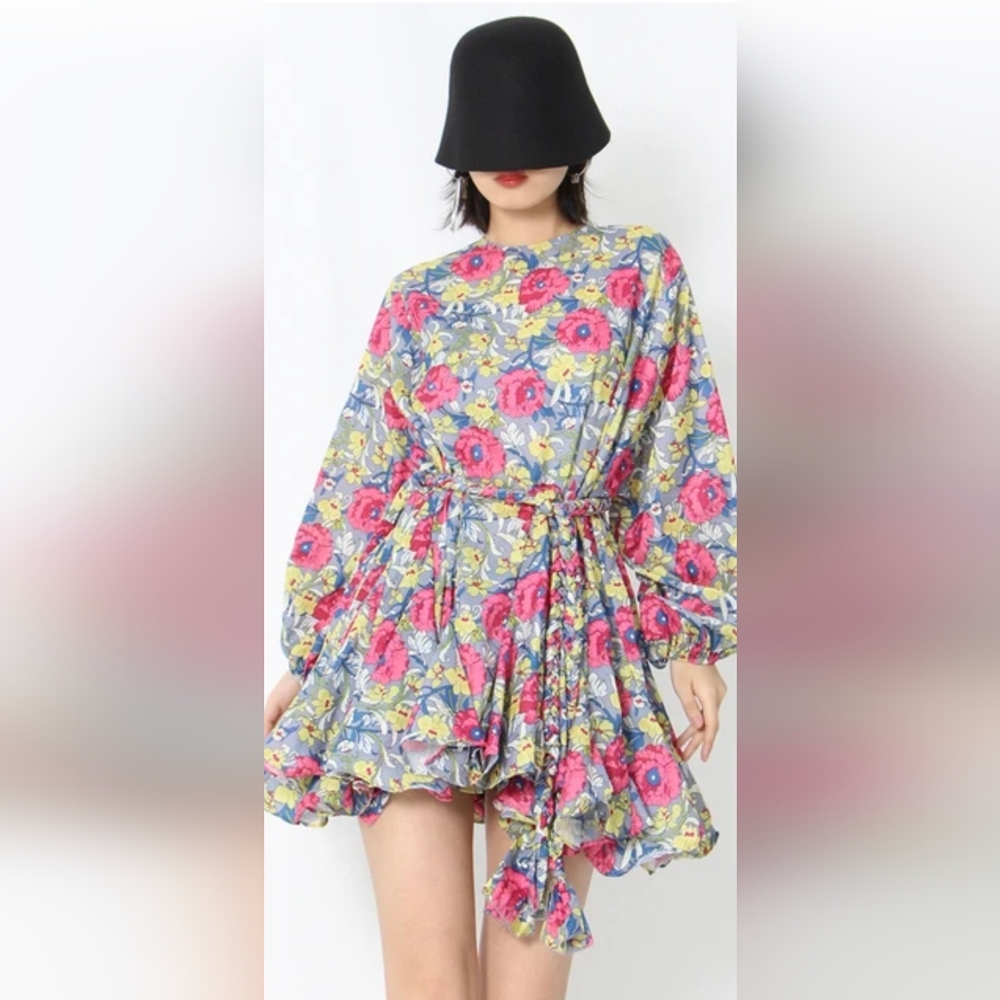 Beulah style mini dress